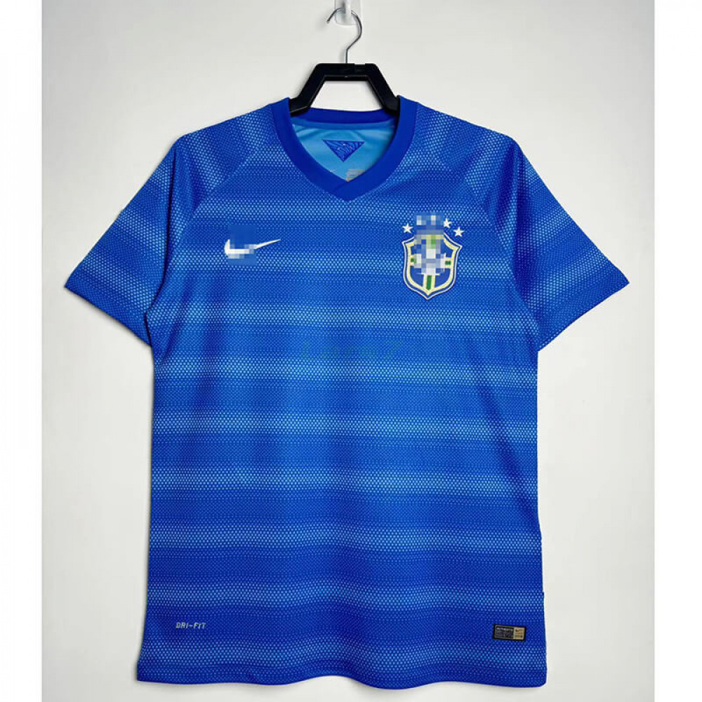 Camiseta Brasil 2ª Equipación Retro 2014