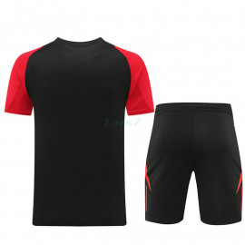 Camiseta de Entrenamiento Bélgica 2024 Kit Negro/Rojo