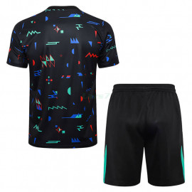 Camiseta de Entrenamiento Portugal 2024 Kit Negro