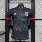 Camiseta Japón 2024 Negro/Rojo (EDICIÓN JUGADOR)