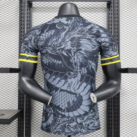 Camiseta Real Madrid 2024/2025 Negro/Gris/Amarillo(EDICIÓN JUGADOR)