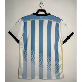 Camiseta Argentina 1ª Equipación 2014 Retro