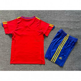 Camiseta España 1ª Equipación Retro 2010 Niño Kit