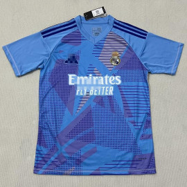 Camiseta De Portero Real Madrid 2024/2025 Azul