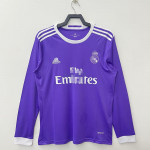 Camiseta Real Madrid 2ª Equipación Retro 16/17 ML