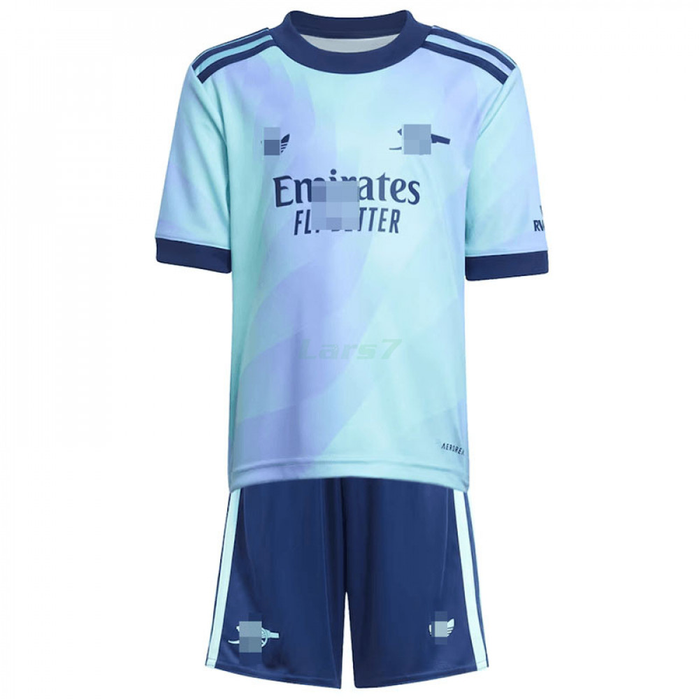 Camiseta Arsenal 3ª Equipación 2024/2025 Niño Kit 