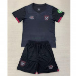 Camiseta West Ham United 2ª Equipación 2024/2025 Niño Kit