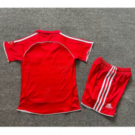 Camiseta Liverpool 1ª Equipación Retro 2006/07 Niño Kit