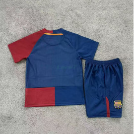 Camiseta Barcelona 1ª Equipación Retro 08/09 Niño Kit