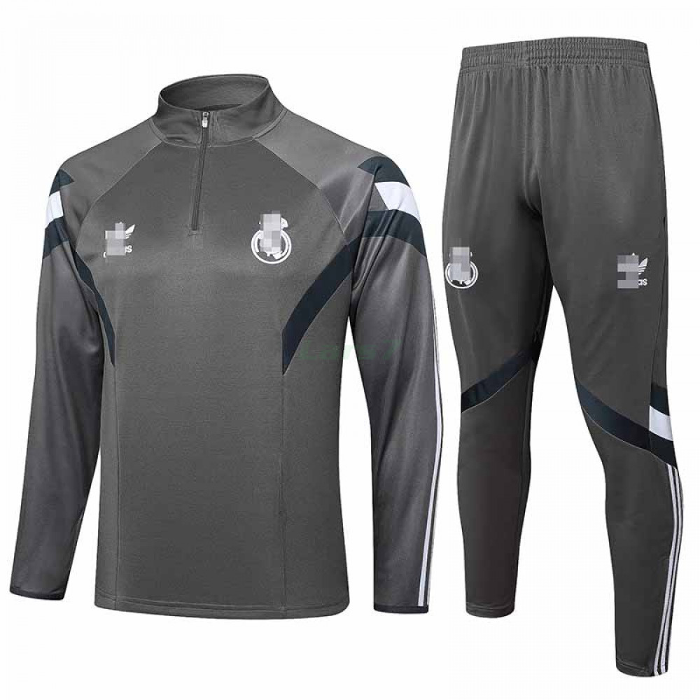 Sudadera De Entrenamiento Real Madrid 2024/2025 Kit Gris