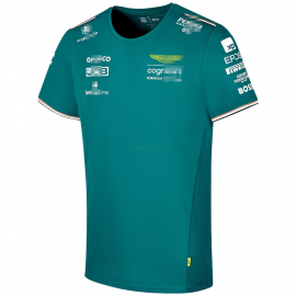 Camiseta Aston Martin Aramco Cognizant F1 2023 Verde