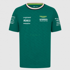 Camiseta Aston Martin Aramco Cognizant F1 2024 Verde