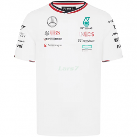 Camiseta Mercedes AMG Petronas F1 2024 Blanco