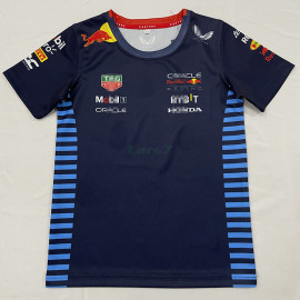 Camiseta Red Bull Racing F1 2024 Azul Marino Niño Kit