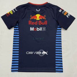 Camiseta Red Bull Racing F1 2024 Azul Marino Niño Kit