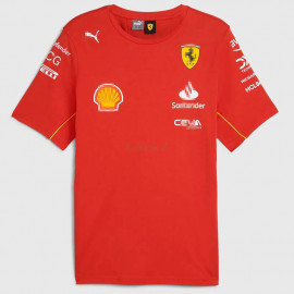 Camiseta Scuderia Ferrari F1 2024 Rojo