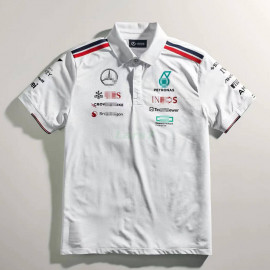 Polo Mercedes AMG Petronas F1 2024 Blanco