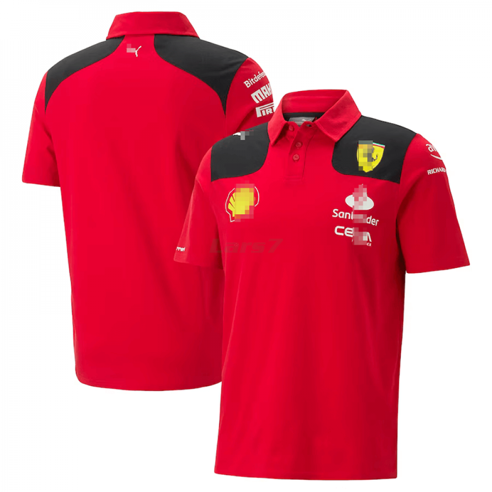 Polo Scuderia Ferrari F1 2023 Rojo