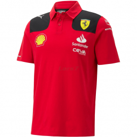 Polo Scuderia Ferrari F1 2023 Rojo