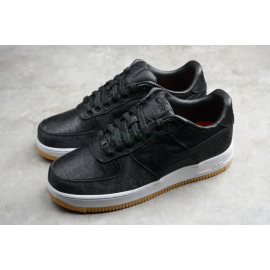 Fragment Design x Air Force 1 Juego Premium Negro