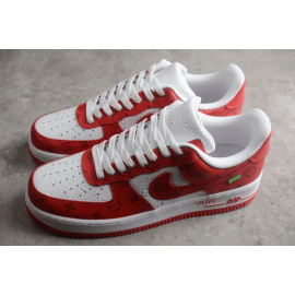 Air Force 1 L-V Corte Bajo Rojo/Blanco