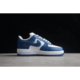 Air Force 1 L-V Corte Bajo Blanco/Azul