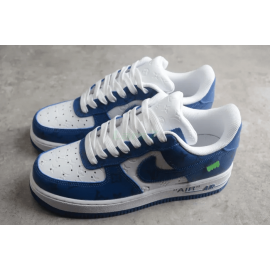 Air Force 1 L-V Corte Bajo Blanco/Azul