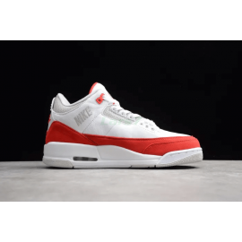 Air Jordan 3 Blanco/Rojo