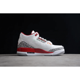 Air Jordan 3 Retro Blanco/Rojo