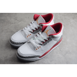 Air Jordan 3 Retro Blanco/Rojo