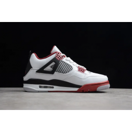 Air Jordan 4 Retro OG Fire Rojo Blanco