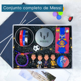 Conjunto Completo de Muñeco Regalo Fútbol Messi/Cristiano Ronaldo/Neymar 