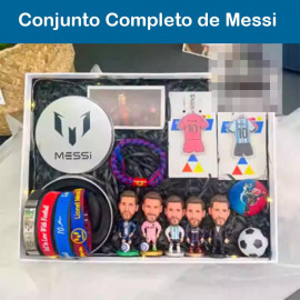 Conjunto Completo de Muñeco Regalo Fútbol Messi/Cristiano Ronaldo/Neymar 