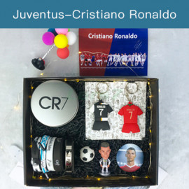 Conjunto de Muñeco regalo Fútbol Messi/Cristiano Ronaldo/Neymar 