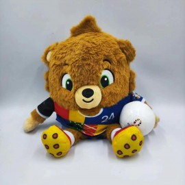 Figura de Peluche de la Mascota de Albarde de Euro 2024